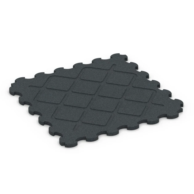 Aufsicht auf die Unterseite, also die Bodenseite von WARCO-Formteil 6322 - Esterilla Protectora Fitness im Format 102,5 x 102,5 x 3 cm | 1,05 m².