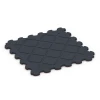 Aufsicht auf die Unterseite, also die Bodenseite von WARCO-Formteil 6392 -  im Format 102,5 x 102,5 x 3 cm | 1,05 m².