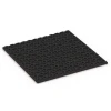 Aufsicht auf die Unterseite, also die Bodenseite von WARCO-Formteil 6384 - Loseta de caucho para cuadras Confort im Format 100 x 100 x 4 cm | 1,00 m².