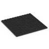 Aufsicht auf die Unterseite, also die Bodenseite von WARCO-Formteil 6388 - Loseta de caucho para cuadras Premium im Format 100 x 100 x 4,5 cm | 1,00 m².