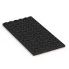 Aufsicht auf die Unterseite, also die Bodenseite von WARCO-Formteil 6390 - Loseta de caucho para cuadras Lujo im Format 100 x 50 x 4,5 cm | 0,50 m².