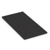 Aufsicht auf die Unterseite, also die Bodenseite von WARCO-Formteil 6381 - Loseta de caucho para cuadras im Format 100 x 50 x 3 cm | 0,50 m².