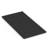 Aufsicht auf die Unterseite, also die Bodenseite von WARCO-Formteil 6382 - Loseta de caucho para cuadras im Format 100 x 50 x 3 cm | 0,50 m².