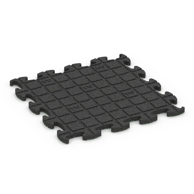 Aufsicht auf die Unterseite, also die Bodenseite von WARCO-Formteil 6798 - Pavimento agility canino im Format 44,6 x 44,6 x 1,8 cm.