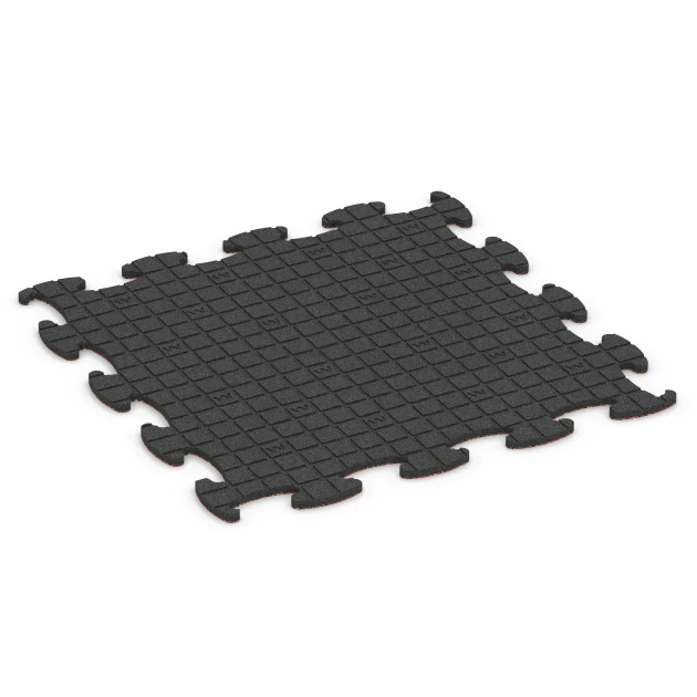 Aufsicht auf die Unterseite, also die Bodenseite von WARCO-Formteil 6809 - Pavimento agility canino im Format 98 x 98 × 1,8 cm.