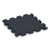 Aufsicht auf die Unterseite, also die Bodenseite von WARCO-Formteil 6936 - Loseta amortiguadora puzzle im Format 44,6 x 44,6 × 2,8 cm.