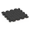 Aufsicht auf die Unterseite, also die Bodenseite von WARCO-Formteil 6881 - Suelo Fitness Max im Format 46 x 46 × 2,8 cm.
