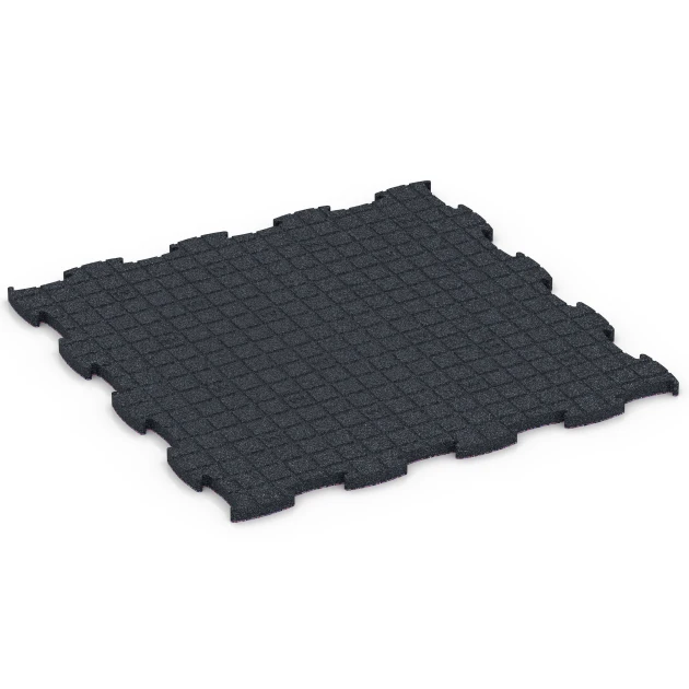 Aufsicht auf die Unterseite, also die Bodenseite von WARCO-Formteil 6855 - Fitness Active suelo im Format 97,1 x 97,1 x 2,8 cm.