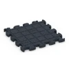 Aufsicht auf die Unterseite, also die Bodenseite von WARCO-Formteil 6960 - Fitness Premium suelo deportivo im Format 45,9 x 45,9 x 1,8.
