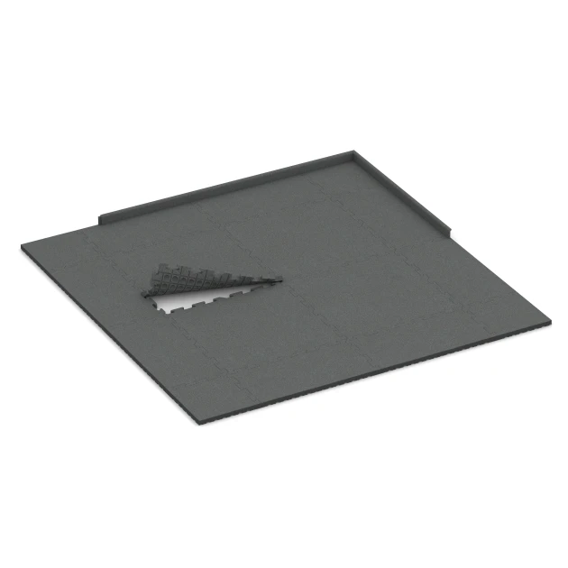 Typische Verlegung oder Einbausituation für den Artikel 6081 von WARCO - Baldosa para eventos exteriores, Farbton Gris pizarra in der Abmessung 100 x 100 x 4 cm | 1,00 m².