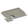 Typische Verlegung oder Einbausituation für den Artikel 4105 von WARCO - Pavimento deportivo de caucho HD, Farbton Granito claro in der Abmessung 500 x 500 x 30 mm.