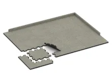 Baldosa borde piscina