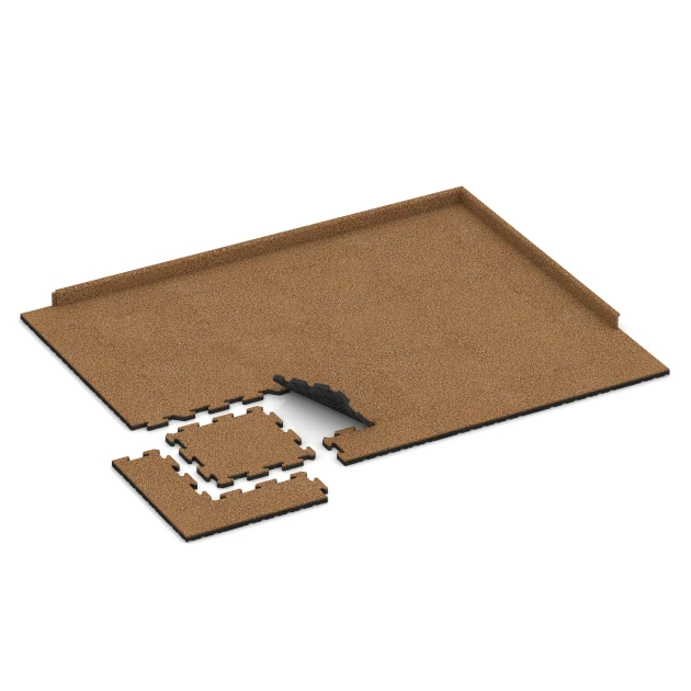 Typische Verlegung oder Einbausituation für den Artikel 2613 von WARCO - Baldosa para terraza, Farbton Terracota in der Abmessung 50 x 50 x 3 cm | 0,25 m².