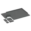 Typische Verlegung oder Einbausituation für den Artikel 3165 von WARCO - Esterilla Protectora Fitness, Farbton Gris pizarra in der Abmessung 500 x 500 x 50 mm.