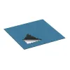Typische Verlegung oder Einbausituation für den Artikel 0310 von WARCO - Baldosa borde piscina, Farbton Atlántico in der Abmessung 1000 x 1000 x 18 mm.
