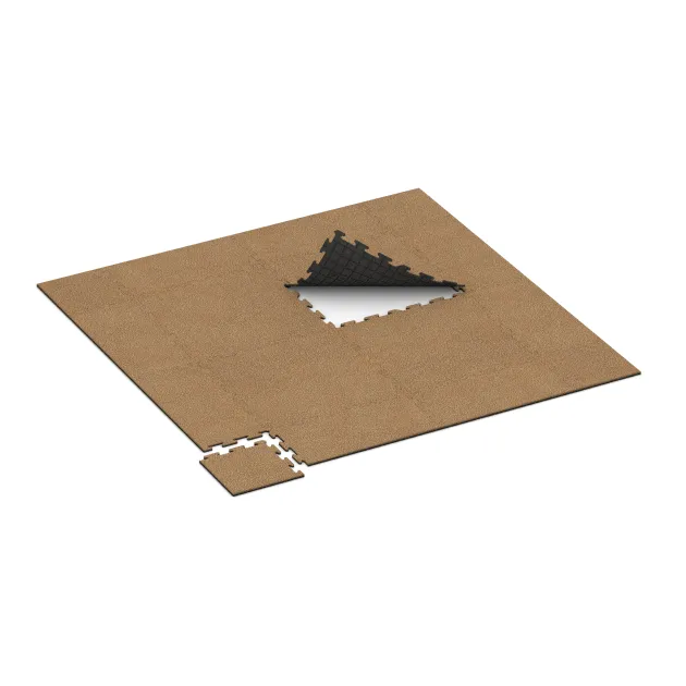 Typische Verlegung oder Einbausituation für den Artikel 4790 von WARCO - Loseta de esquina HD, Farbton Marruecos in der Abmessung 485 x 485 x 18 mm.