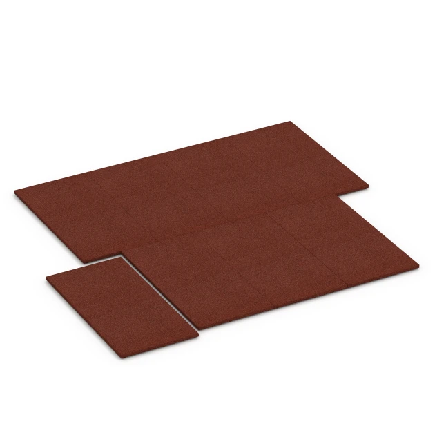 Typische Verlegung oder Einbausituation für den Artikel 6645 von WARCO - , Farbton Rojo ladrillo in der Abmessung 100 x 50 x 3 cm.