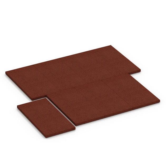 Typische Verlegung oder Einbausituation für den Artikel 6649 von WARCO - Loseta de establo Confort, Farbton Rojo ladrillo in der Abmessung 100 x 50 x 5 cm.
