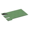 Typische Verlegung oder Einbausituation für den Artikel 5472 von WARCO - Loseta de caucho para parques infantiles 3 cm - EN 1177 ≤ 100 cm, Farbton Verde pálido in der Abmessung 500 x 500 x 30 mm.