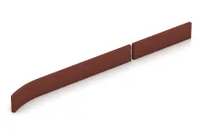 Bordillo de caucho