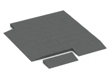 Rampa de umbral 50 × 4,3 cm