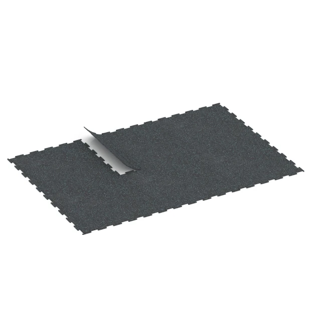 Typische Verlegung oder Einbausituation für den Artikel 6451 von WARCO - Suelo de Fitness Compacto, Farbton Azul ligeramente moteado in der Abmessung 100 × 100 × 0,8 cm.