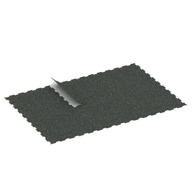Typische Verlegung oder Einbausituation für den Artikel 6453 von WARCO - Suelo de Fitness Compacto, Farbton Verde ligeramente moteado in der Abmessung 100 × 100 × 0,8 cm.