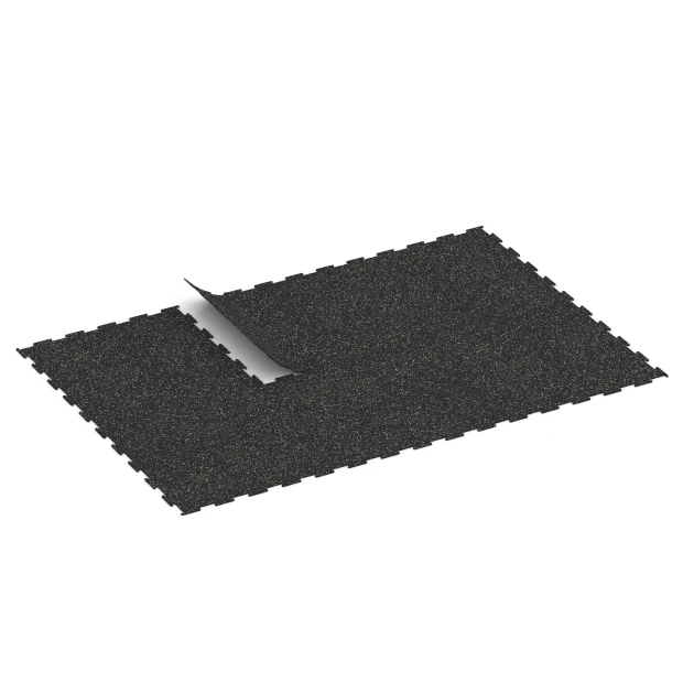 Typische Verlegung oder Einbausituation für den Artikel 6454 von WARCO - Suelo de Fitness Compacto, Farbton Amarillo ligeramente moteado in der Abmessung 100 × 100 × 0,8 cm.
