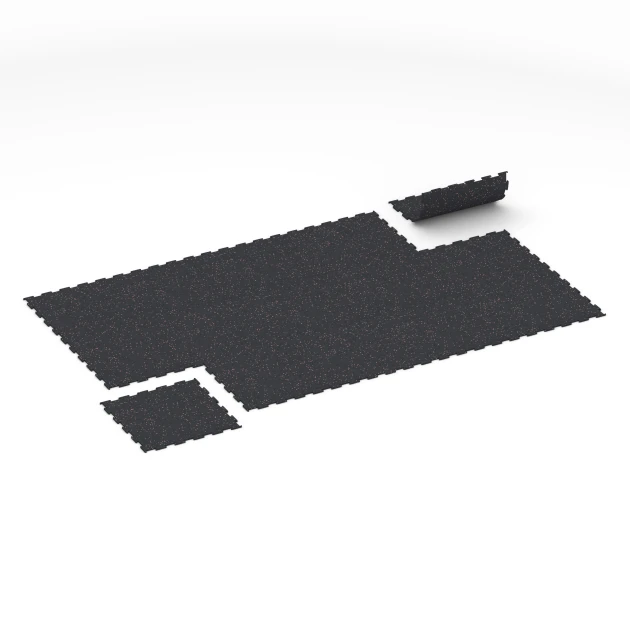 Typische Verlegung oder Einbausituation für den Artikel 6456 von WARCO - Suelo de Fitness Compacto, Farbton Rojo ligeramente moteado in der Abmessung 50 × 50 × 0,8 cm.