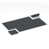 Typische Verlegung oder Einbausituation für den Artikel 6457 von WARCO - Suelo de Fitness Compacto, Farbton Azul ligeramente moteado in der Abmessung 50 × 50 × 0,8 cm.
