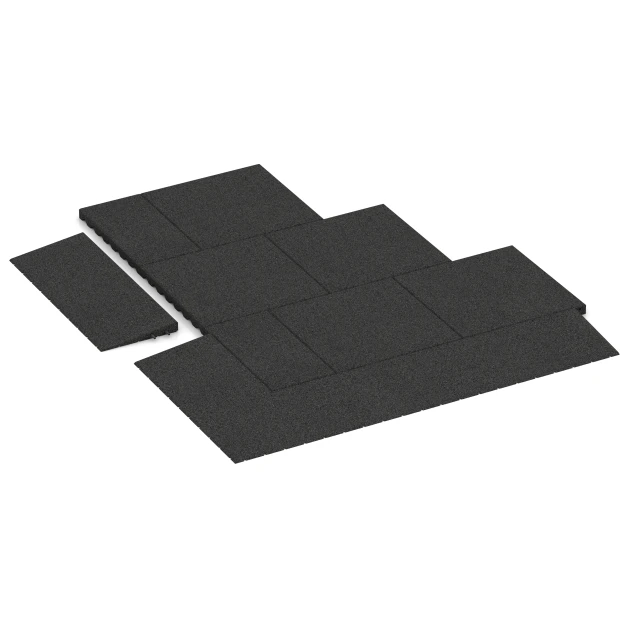 Typische Verlegung oder Einbausituation für den Artikel 2428 von WARCO - Rampa de umbral 75 cm, Farbton Antracita in der Abmessung 75 x 30 cm | 8 < 40 mm.