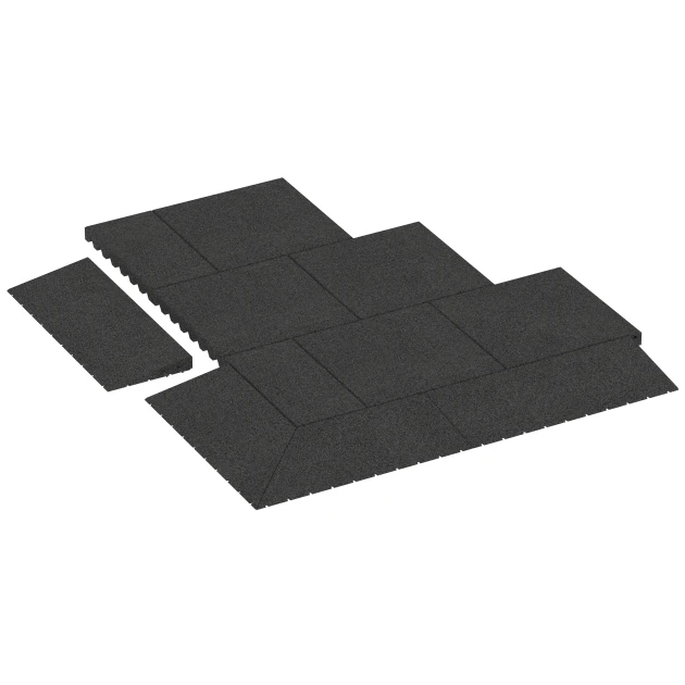 Typische Verlegung oder Einbausituation für den Artikel 2508 von WARCO - Rampa de umbral 75 cm, Farbton Antracita in der Abmessung 75 x 30 cm | 8 < 50 mm.