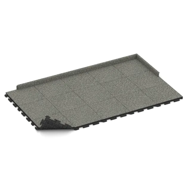 Typische Verlegung oder Einbausituation für den Artikel 1340 von WARCO - Baldosa borde piscina Clásica, Farbton Granito clásico in der Abmessung 500 x 500 x 40 mm.