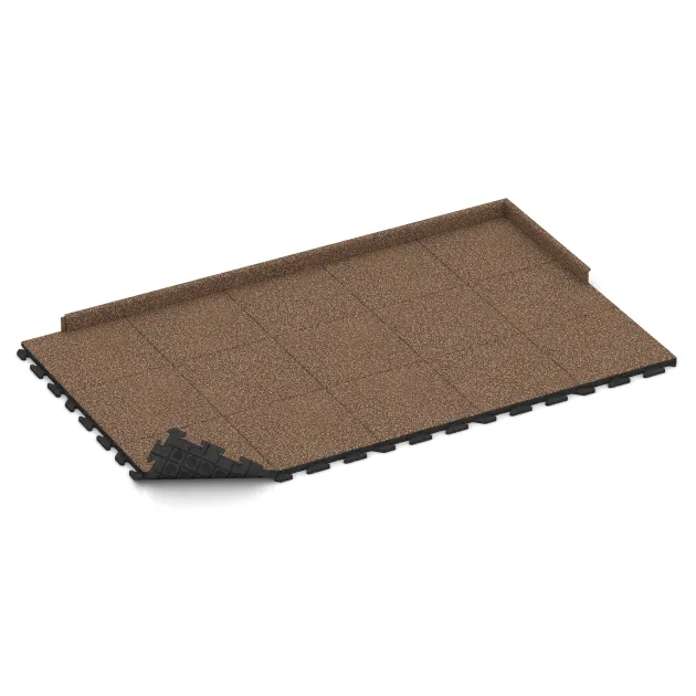 Typische Verlegung oder Einbausituation für den Artikel 1302 von WARCO - Paving slab, Farbton Café con leche in der Abmessung 500 x 500 x 40 mm.