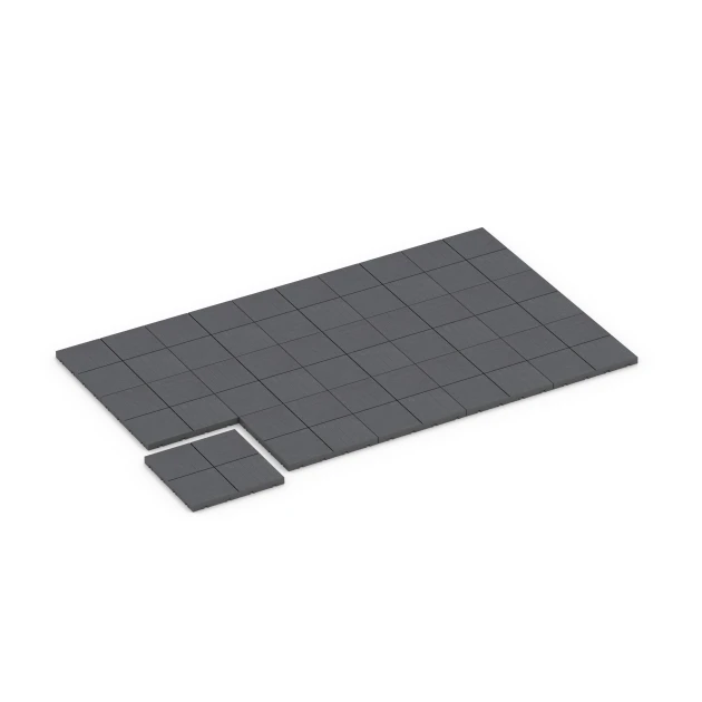 Typische Verlegung oder Einbausituation für den Artikel 6349 von WARCO - Mosaico – Baldosa encajable, Farbton Gris plata in der Abmessung 30 x 30 x 2 cm.