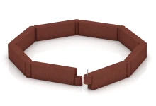 Bloque modular de caucho