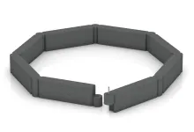 Bloque modular de caucho