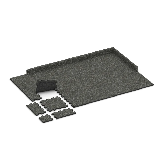 Typische Verlegung oder Einbausituation für den Artikel 5736 von WARCO - Baldosa encajable para suelo de exposición, Farbton Granito gris oscuro in der Abmessung 30,6 x 30,6 x 2 cm | 0,094 m².
