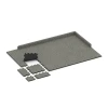 Typische Verlegung oder Einbausituation für den Artikel 3721 von WARCO - Esterilla Fitness Premium 2 cm, Farbton Granito gris in der Abmessung 30,6 x 30,6 x 2 cm | 0,094 m².