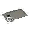 Typische Verlegung oder Einbausituation für den Artikel 3849 von WARCO - Baldosa borde piscina sin juntas, Farbton Granito clásico in der Abmessung 306 x 306 x 20 mm.