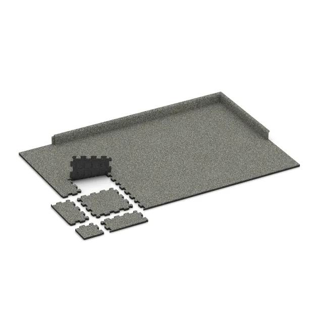 Typische Verlegung oder Einbausituation für den Artikel 3849 von WARCO - Baldosa borde piscina sin juntas, Farbton Granito clásico in der Abmessung 306 x 306 x 20 mm.