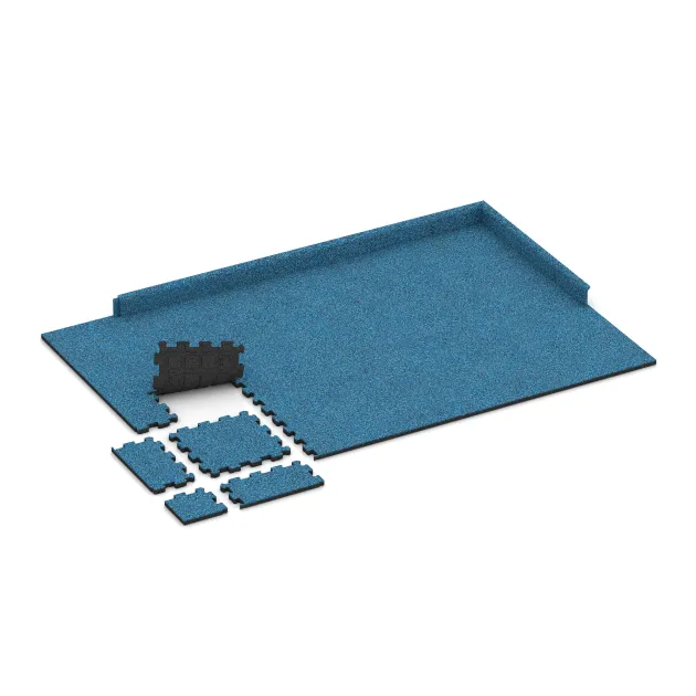 Typische Verlegung oder Einbausituation für den Artikel 3858 von WARCO - Baldosa borde piscina sin juntas, Farbton Atlántico in der Abmessung 306 x 306 x 20 mm.