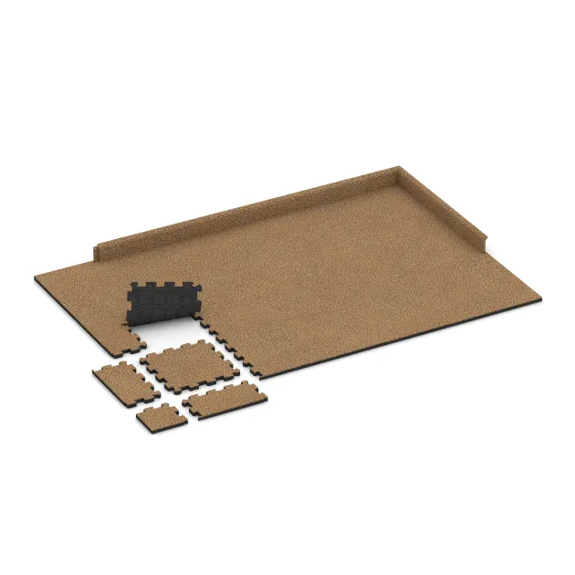 Typische Verlegung oder Einbausituation für den Artikel 3861 von WARCO - Baldosa borde piscina sin juntas, Farbton Marruecos in der Abmessung 306 x 306 x 20 mm.