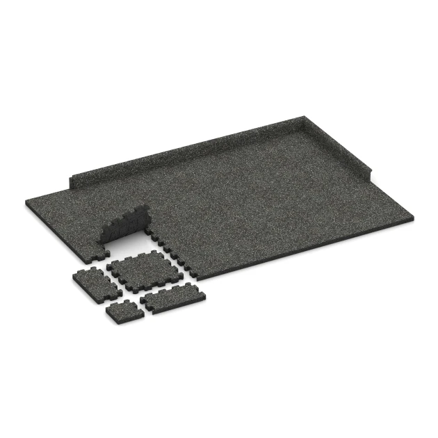 Typische Verlegung oder Einbausituation für den Artikel 4267 von WARCO - Suelo para terraza sin juntas, Farbton Granito gris oscuro in der Abmessung 30,6 x 30,6 x 3 cm | 0,094 m².