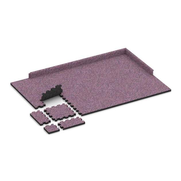 Typische Verlegung oder Einbausituation für den Artikel 3868 von WARCO - Suelo para terraza sin juntas, Farbton Lavanda in der Abmessung 30,6 x 30,6 x 3 cm | 0,094 m².
