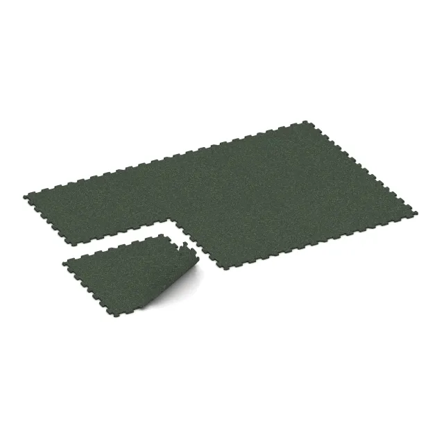Typische Verlegung oder Einbausituation für den Artikel 1099 von WARCO - Suelo de Fitness Compacto, Farbton Césped inglés in der Abmessung 970 x 970 x 16 mm.