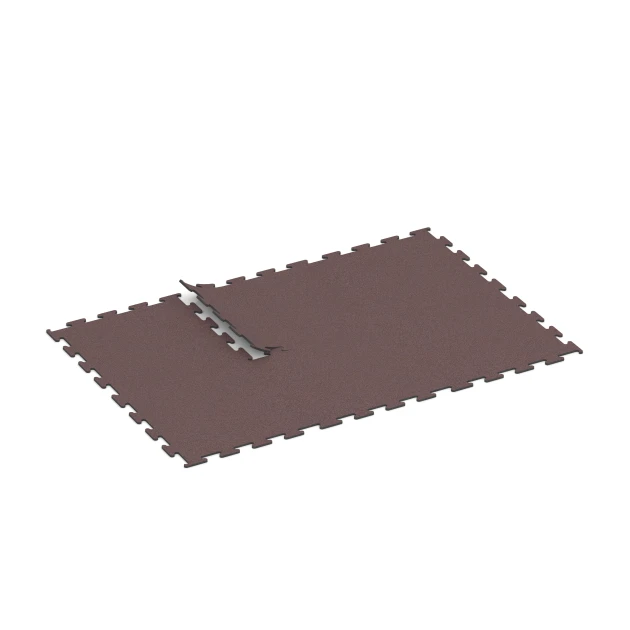 Typische Verlegung oder Einbausituation für den Artikel 6147 von WARCO - Fitness Performance Elite Pavimento Deportivo, Farbton Rojo Mineral in der Abmessung 100 x 100 x 1,5 cm | 1,00 m².