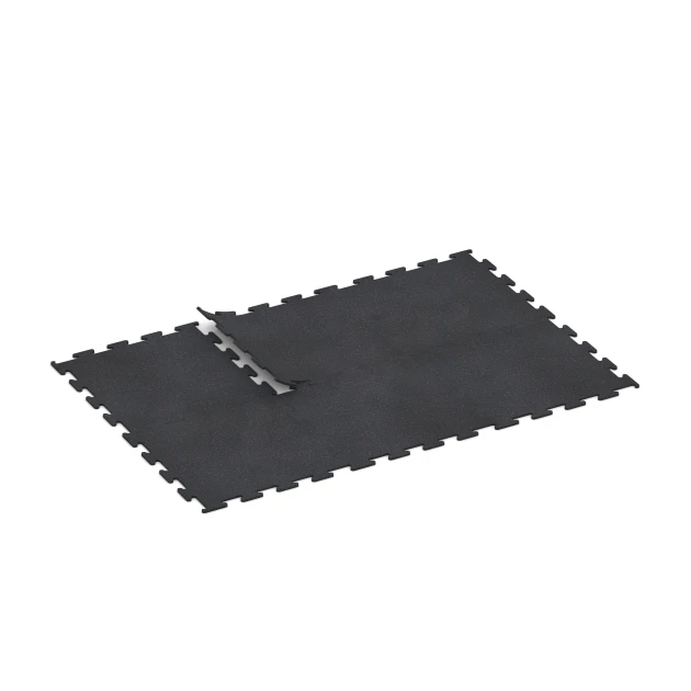 Typische Verlegung oder Einbausituation für den Artikel 3757 von WARCO - Fitness Performance Elite Pavimento Deportivo, Farbton Rojo ligeramente moteado in der Abmessung 100 x 100 x 1,5 cm | 1,00 m².