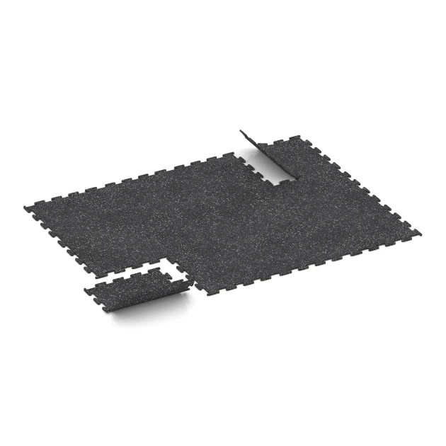 Typische Verlegung oder Einbausituation für den Artikel 3779 von WARCO - Pavimento Fitness Performance Elite, Farbton Gris ligeramente moteado in der Abmessung 50 x 50 x 1 cm | 0,25 m².