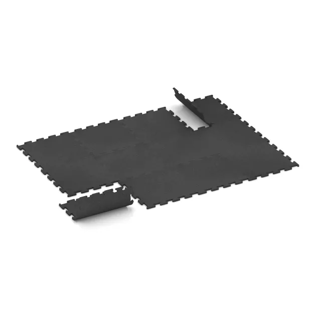 Typische Verlegung oder Einbausituation für den Artikel 3750 von WARCO - Pavimento Fitness Performance Elite, Farbton Antracita in der Abmessung .